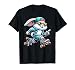 Happy Easter Bunny Roller Skating Player Lover Sport Rabbit T-Shirt