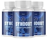 (3 Pack) Official Synogut Digestive Health, for Men and Women, 3 Month Supply