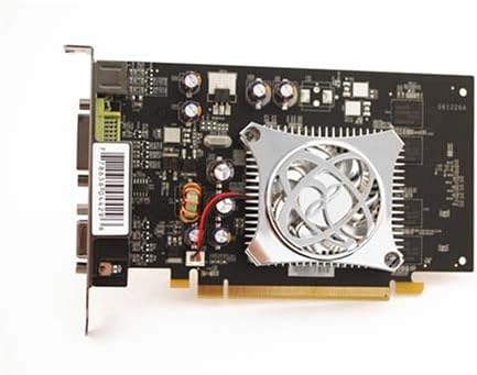 XFX PVT86SYAFG GeForce 8400GS 512MB GDDR2 PCI Express x16 SLI Ready Video Card ( Dual DVI / S-video )