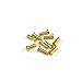 HobbyStar Low-Profile Bullet Connectors, 4.0mm/Gold, 5 Sets