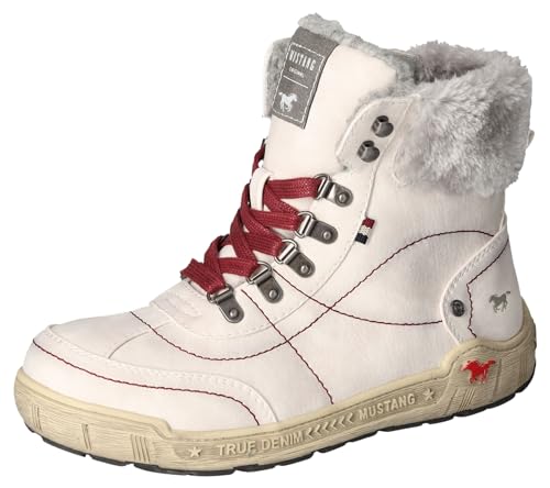 MUSTANG 1197-512 Stivaletti Donna In Pelle, Neri, Con Chiusura Lampo Laterale, Modello Elegante E Comodo Per Tutti I Giorni - 2
