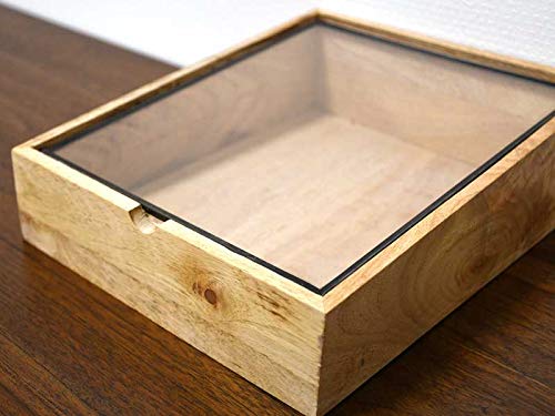 Amazon.co.jp: ガラスコレクション ウッドケース テーパー