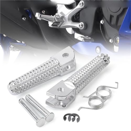 Vordere Fußraste Für XV950 SCR 950 Scrambler XSR700 Fahrerfußrasten Und Pedale Für Yamaha YZF R125 R25 R3 MT125 MT25 MT03 MT09 FZ09 MT10 MT07 FZ6 XJ6