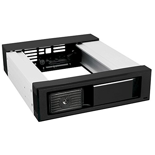 Kingwin SSHD Hard Drive Enclosure Internal Single Hot Swap Bay Mobile Rack for 3.5” SSD Hybrid, SATA Backplane, Support SATA I&III & SAS I/II 6 Gbps