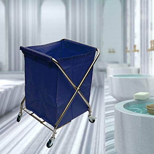 Carretilla plegable de acero inoxidable para salón y hospital miniatura 2