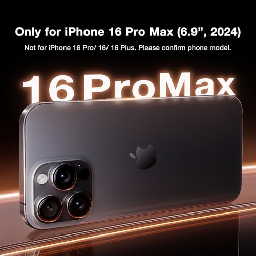 Image of TORRAS 360 Magnetic Stand for iPhone 16 Pro Max Case, Sky Blue 6.9 inch