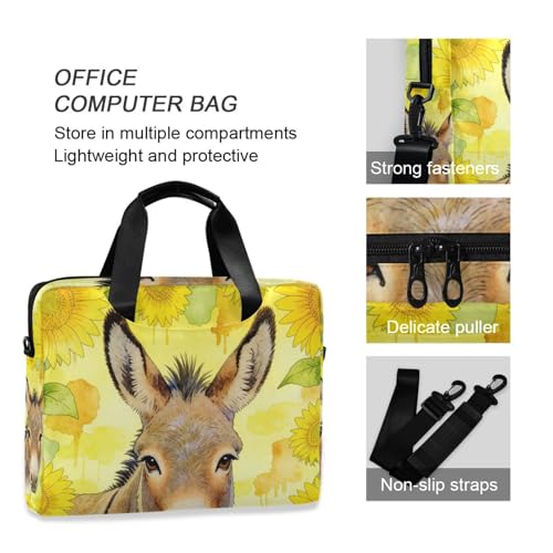 Funda para portátil con asa y correa de hombro 15.6 pulg miniatura 6