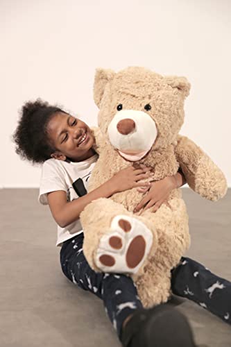 Bananair Riesiger XXL-Teddybär (100 bis 340 cm), weich, perfekt für Geburtstag, Weihnachten, Spielzeug (100 cm)