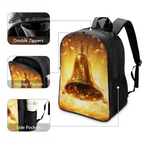 Mochila infantil impermeable y ajustable con bolsillos laterales 3