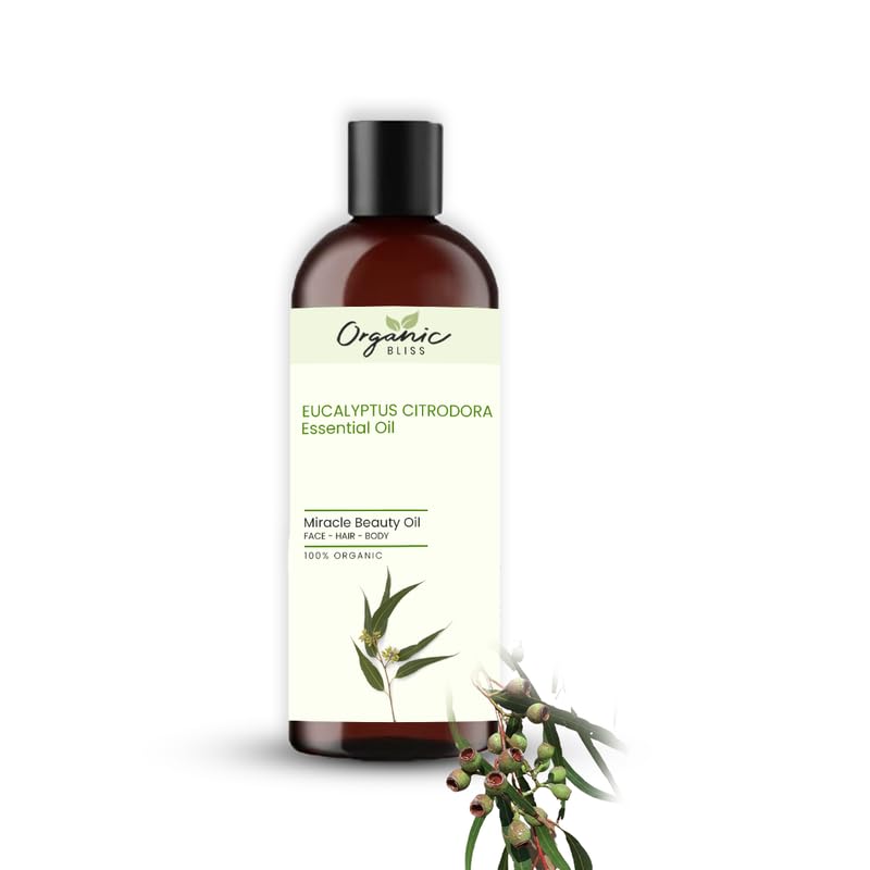 Organic Bliss Eucalyptus Citrodora Essential Oil 100% Pure and Natural Therapeutic Grade Essential Oil for Hair Skin Care (50 ML) (B0CHP7KBJL) Amazon Price History, Amazon Price Tracker
