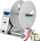 Control de velocidad ajustable: Esta etiquetadora automática cuenta con una perilla de control de velocidad manual que permite ajustar fácilmente la velocidad de rebobinado de etiquetas de 12 a 50 RPM. Gracias a sus funciones de control y conteo automáticos, mejora la eficiencia y la precisión operativas para todas sus necesidades de etiquetado.