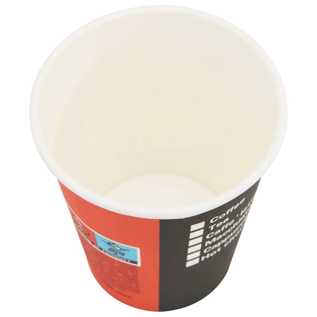 Bicchiere da caffè usa e getta 1000 pezzi Carta 240 ML (8 once) Bicchieri usa e getta Tazza per caffè, Cureaux ed eventi