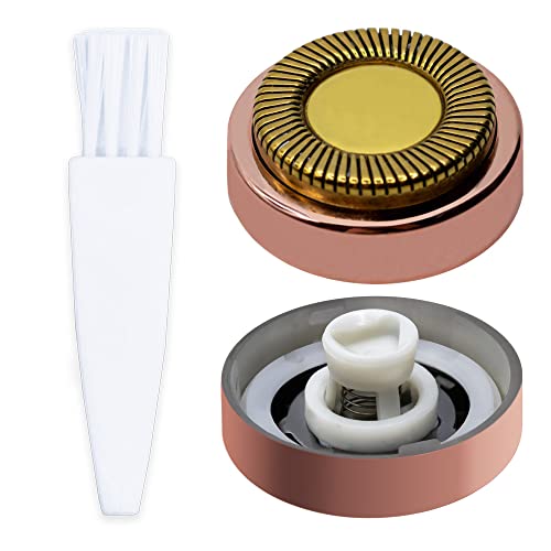 Replacement Heads For Finishing Touch Flawless Facial Hair Removal Shaver For Women, Rose Gold - Pack Of 2 #TOP5