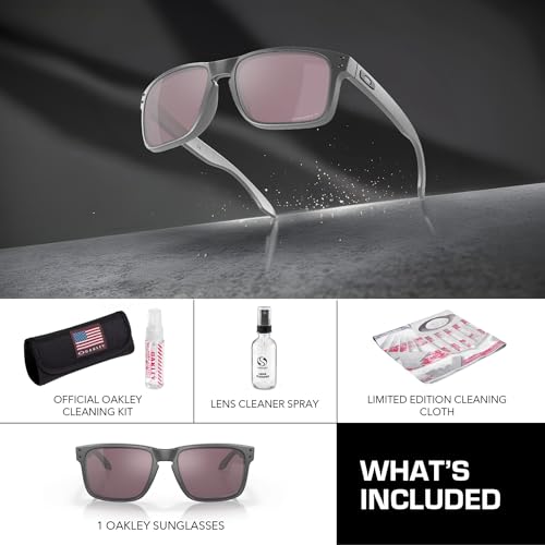 Image of Oakley HOLBROOK STEEL COLLECTION OO9102 Sunglasses w /Official Eyewear Kit | Polarized, Men's Sunglasses