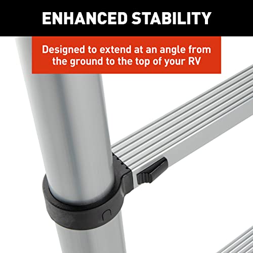Lippert Components On-The-Go Ladder Telescoping Ladder for 5th Wheel RVs, Travel Trailers and Motorhomes by Lippert Components - Image 8