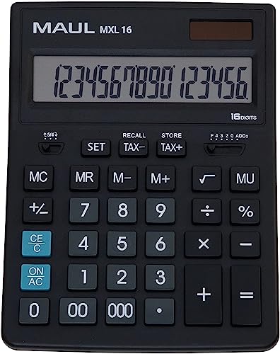Calculatrice Maul Mxl 16 avec grand affichage à 16 chiffres