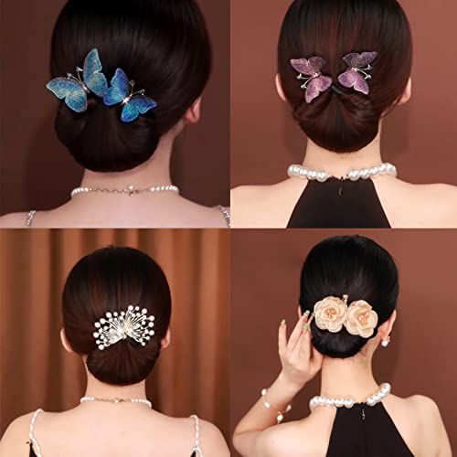 InsStyle Full Star Flower Hair Accessories, Elegant Lazy Hair Curler,