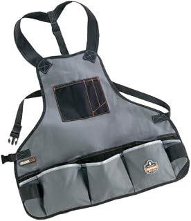 Arsenal 5700 Torso Length Work Tool Apron, 16-Pockets, Gray