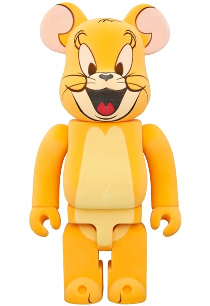 MEDICOM TOY - be@rbrick JERRY フロッキー Ver. 100％＆400％ Amazon.co.jp: BE@RBRICK JERRY（Classic Color） FLOCKY Ver