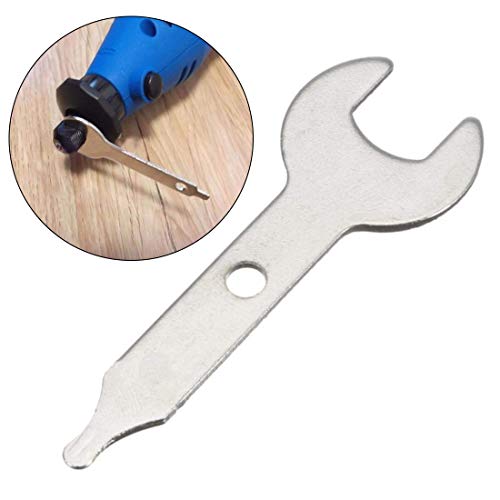 3/8 Inch Collet Wrench Key 9.5 Mm Nut Spanner For Rotary Tool Silver Stainless Steel Collet Wrench For Engraving Machine And Dremel (Pack Of 5) #TOP7