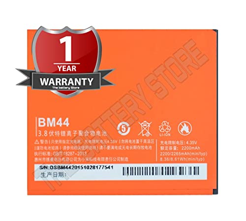 Image of The battery Store Original BM44 Battery for for Redmi 2 / Redmi 2S / Mi 2 / Mi2S / BM44 Battery with 1 Year Warranty** (BM44)