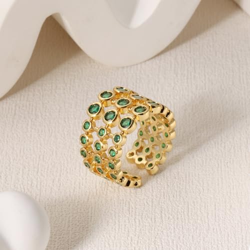 Copper Rings,16K Gold Plated2