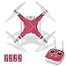 CHENJUAN Rosso In Fibra di Carbonio Stile Vinile Skin Sticker per DJI Phantom 3 Drone E Telecomando 0096 Drone protezione adesivo