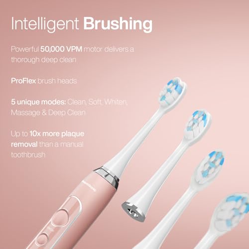 Image of AquaSonic Home Dental Center PRO - Brushing & Flossing Made Easy - Brush & Floss - Power Toothbrush & Water Flosser - Whiter Teeth & Healthier Gums