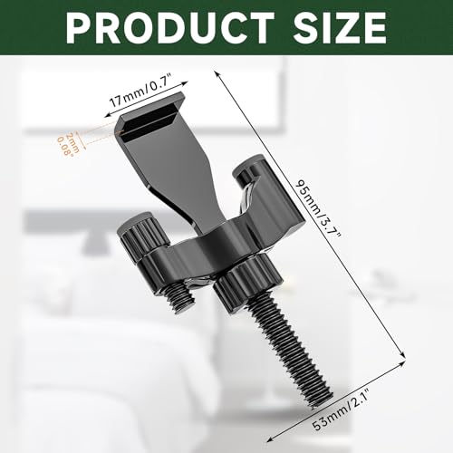 Portable Door Lock, Hotel Door Locks for Travelers Security, Door Stoppers Security, Stainless Steel Security Lockdown Locks for Additional Safety and Privacy for Traveling Hotel Apartment - Image 3