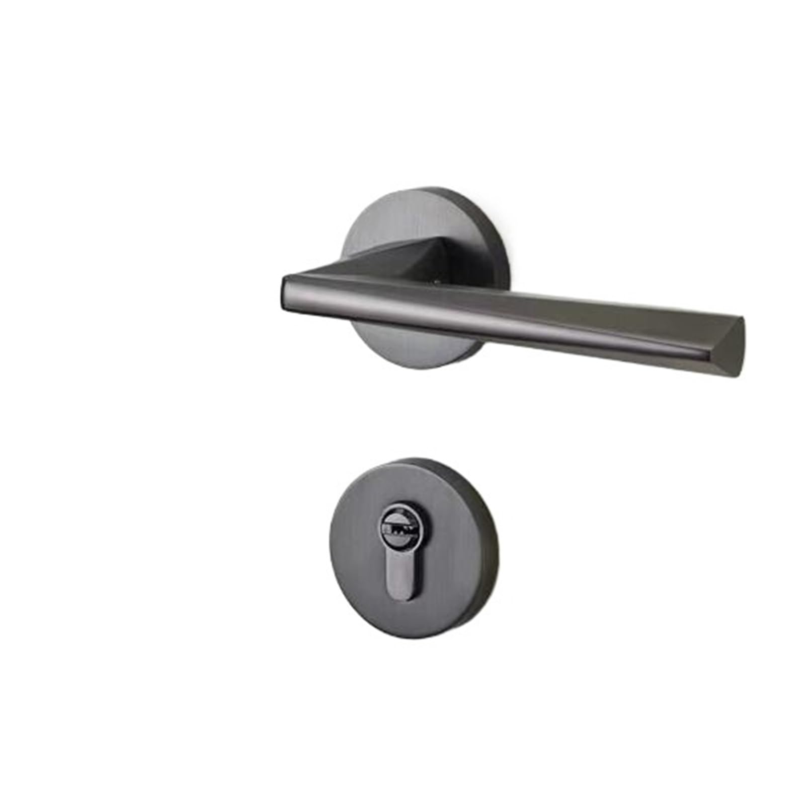 Serrure de porte intérieure en alliage d'aluminium pour chambre et salon