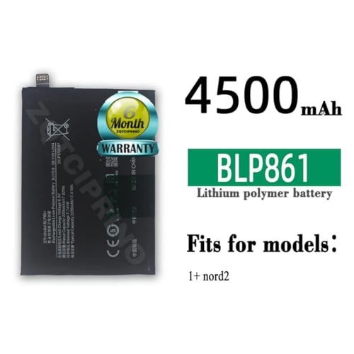 Image of Original BLP861 Battery for OnePlus Nord 2 5G Battery with 6 Month Warranty****(N29)