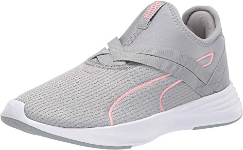 PUMA Women's Radiate XT Slip-ON Sneaker, Quarry-Bridal Rose, 8 M US