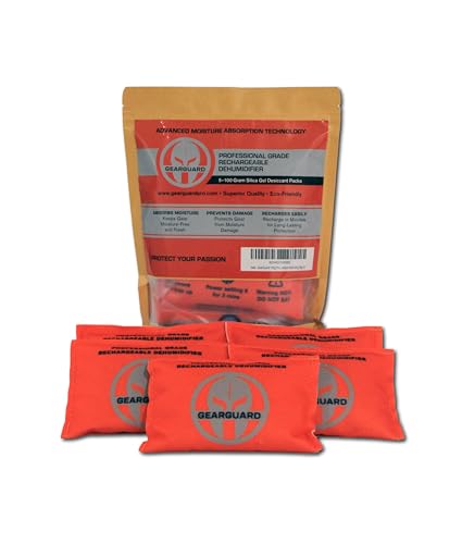 Rechargeable 100g Desiccant Dehumidifiers (5-Pack)