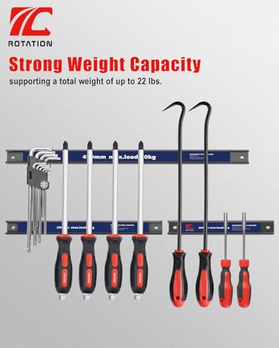 3PC-Magnetic-Tool-Holder-Set-18511878-Magnet-Strips-Multi-Size-Workshop-Garage-Kitchen-Organizer-Heavy-Duty-Magnet-Strips-Mounting-Hardware