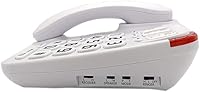 Vista 8 de Inicio Teléfono fijo para ancianos - Teléfono de casa con cable de botón grande con altavoz, marcación rápida programable