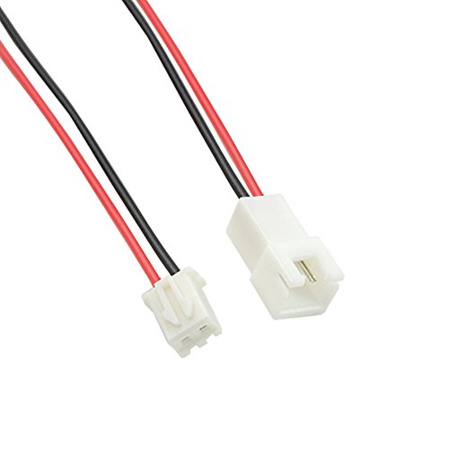 50 piezas 25 pares conector macho y hembra 2.54mm 2PIN miniatura 4