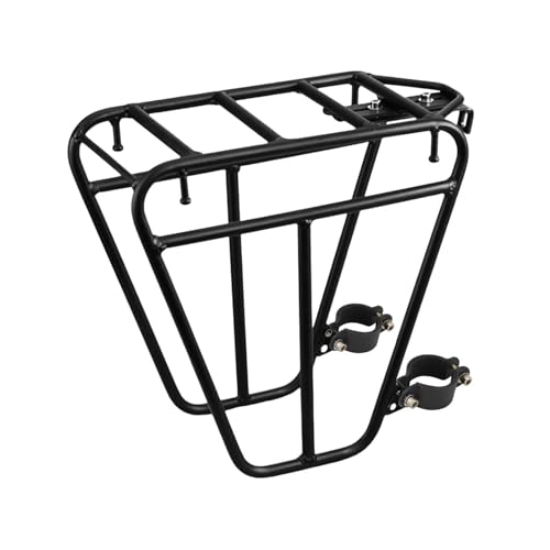 Porte-vélo avant stable avec porte-bagages de vélo et support de rangement robuste