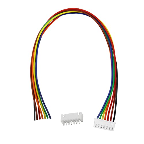 Image of Electronic Spices 7 Pin Xh Jst Wire Connector 2.5mm Pitch Male and Female Pair 2515 Pack of 5 Pair