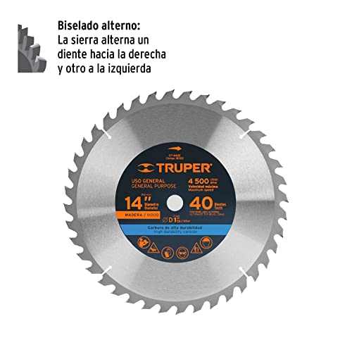 Disco de sierra de 14 pulgadas 2 Imagen adicional