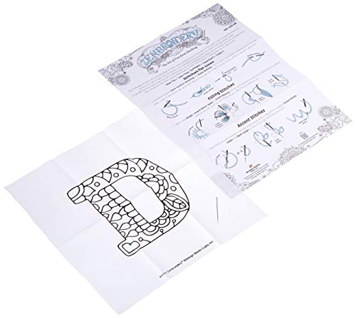 Design works crafts inc. design works zenbroidery, lett…