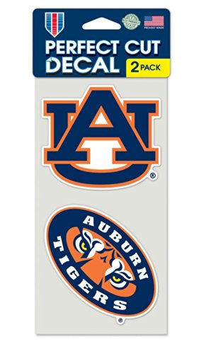 WinCraft Auburn Tigers Set of 2 Die Cut Decals