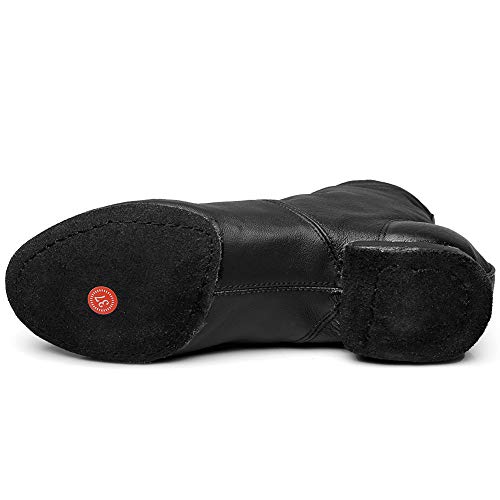 MSMAX Leather Jazz Dance Shoes Ballet Practice Performa Sneakers for Kids3