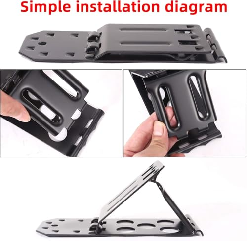 leadstand Radvorleger Unterlegkeil klappbar 4 Stück KFZ universal Wegroll-Stopp