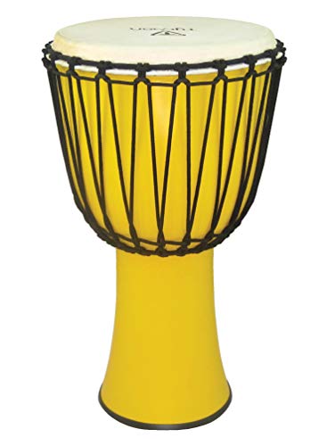 Tycoon Percussion Tfaj 12Hv 12 Fiberglass Rope Tuned Djembe Yellow Finish (Tfaj-12Hv) #TOP13