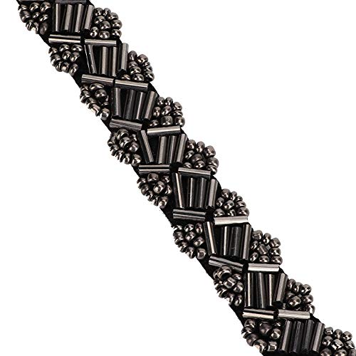 1 metro nastro di nastro perlato, perle perline