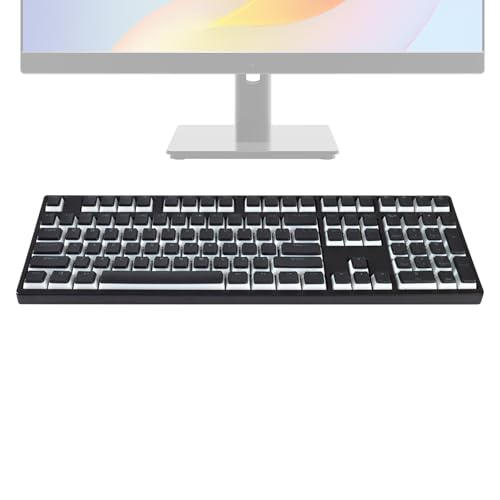 Touches de clavier mécanique rétroéclairées pour configuration de bureau et streaming