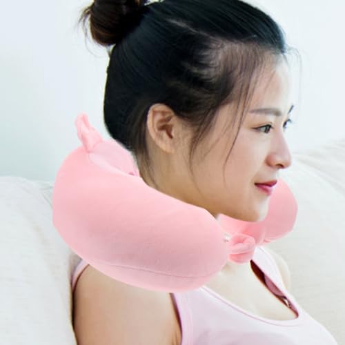Almohada de espuma viscoelástica para cuello 30x28x11 cm miniatura 4
