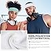 10 PCS Headbands for Women - Fashion Non Slip Cotton Headbands for Women and Men Perfect for Sports and Outdoor Activities in Summer,Including Running, Yoga, Cycling, Gym Workouts