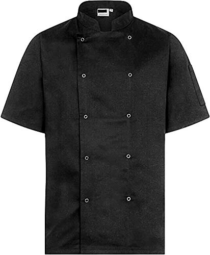 genericChef Jacket Black Half sleeves by Experto Uniforms