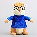 ChezMax Movie Toys Alvin and The Chipmunks Plush Dolls Cute Chipmunks Stuffed Toys Kids Gift 9